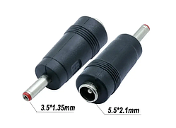 Перехідник живлення для роутера 5.5x2.1 to 3.5x1.35 мм