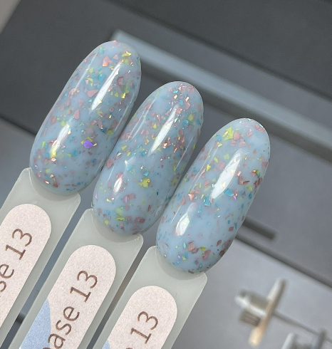 База GeliX з кольоровою потіллю 13, блакитна, фото 1