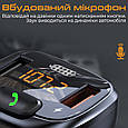 Bluetooth FM-трансмітер Promate SmarTune-4 USB QC3.0/USB OTG/microSD Black (smartune-4.black), фото 4