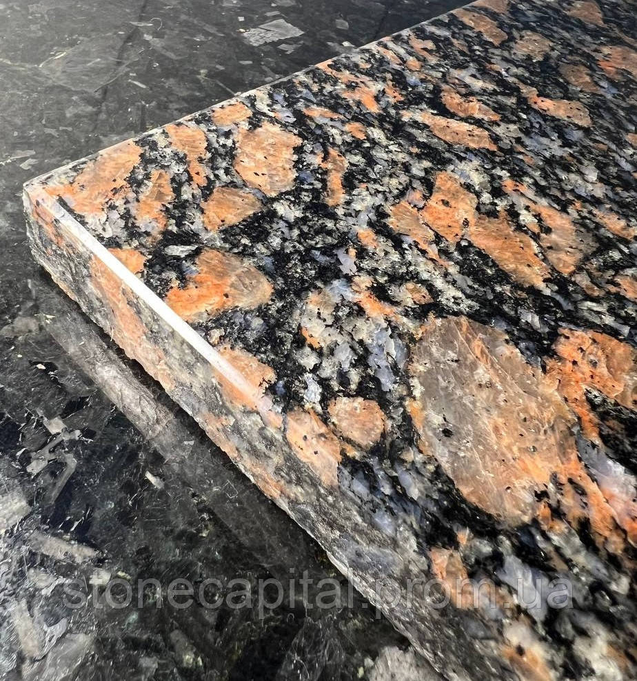 Доска для кондитера темперирования шоколада из натурального камня гранита Корнинский 500х300х20 - фото 3 - id-p1752822261