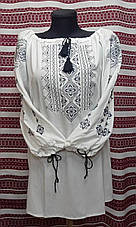 Вишиванка жіноча (білий штапель) "Гуцулка", фото 2