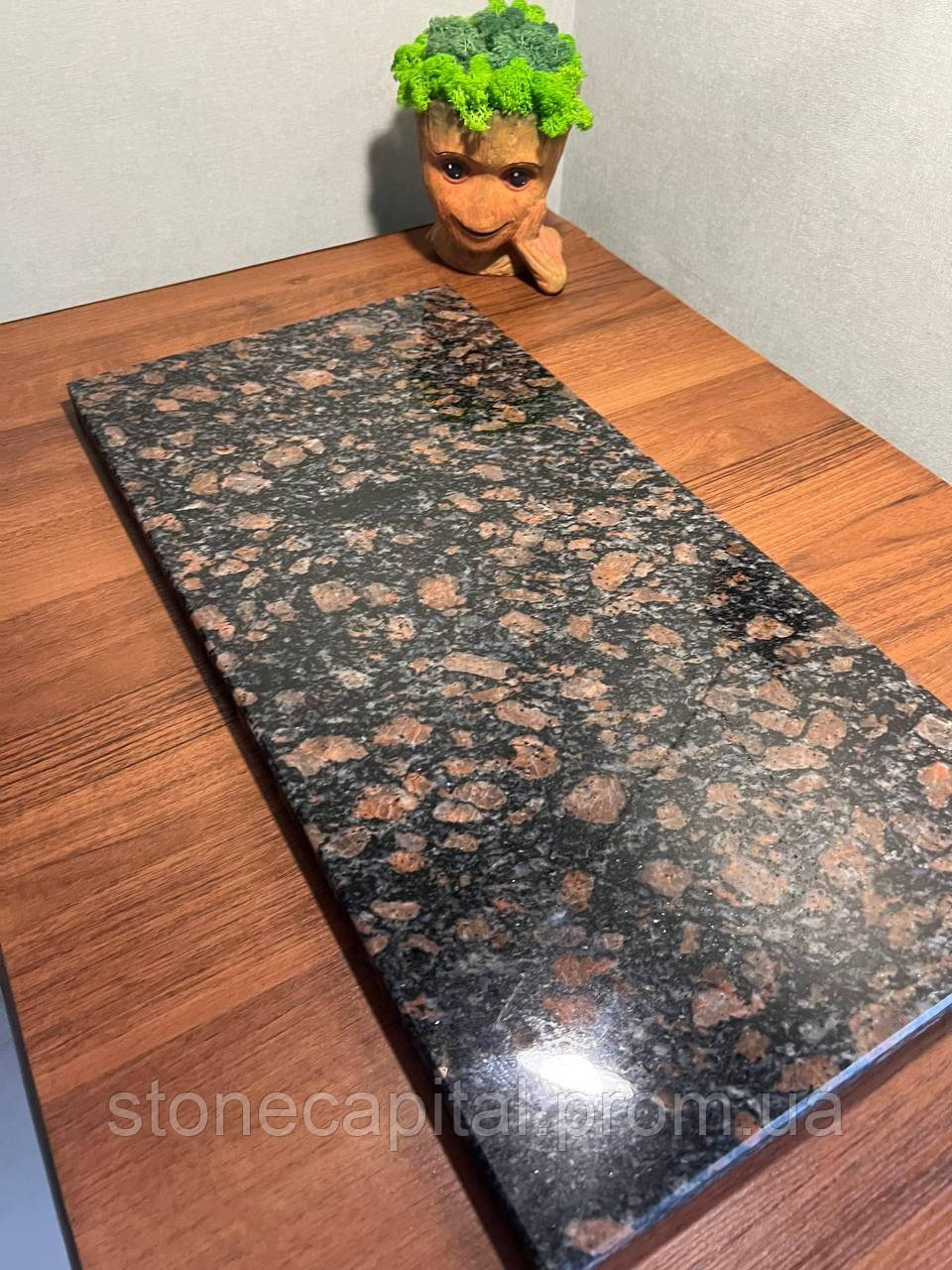 Доска для кондитера темперирования шоколада из натурального камня гранита Корнинский 500х300х20 - фото 1 - id-p1752822261