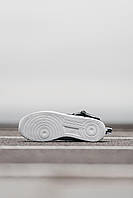 Nike Air Force 1 Lv8 Mid White Black кроссовки и кеды высокое качество Размер 36