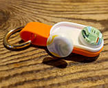 Розвиваюча дитяча іграшка Pop Puck Fidget антистрес, еластичні іграшки з трубкою, що вискакує White, фото 4