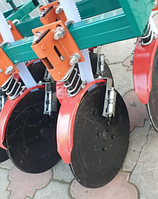 Сошник дисковий збільшений для зернової сівалки  на пружинному механізмі (∅260 мм)