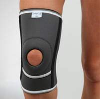 Бандаж на коліно з 4-ма спіральними ребрами жорсткості Orthopoint REF-102 компресійний наколінник, Розмір XL
