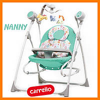 Колиска-гойдалка Carrello Nanny 3в1 CRL-0005 Purple Line Azure