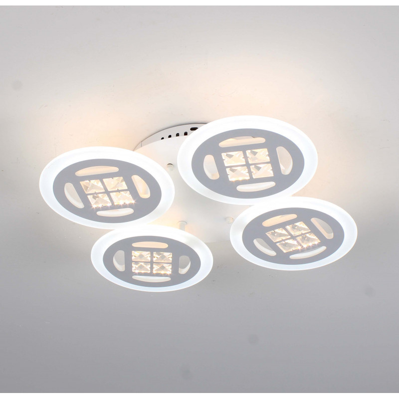 Люстра світлодіодна з пультом керування до 10 м² LD4201-4, фото 1