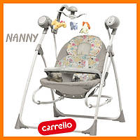 Колиска-гойдалка Carrello Nanny 3в1 CRL-0005 Purple Line Grey Planet