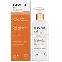 Молочко для тіла для сяйва шкіри SesDerma C-Vit Radiance Glowing Body Milk 250ml
