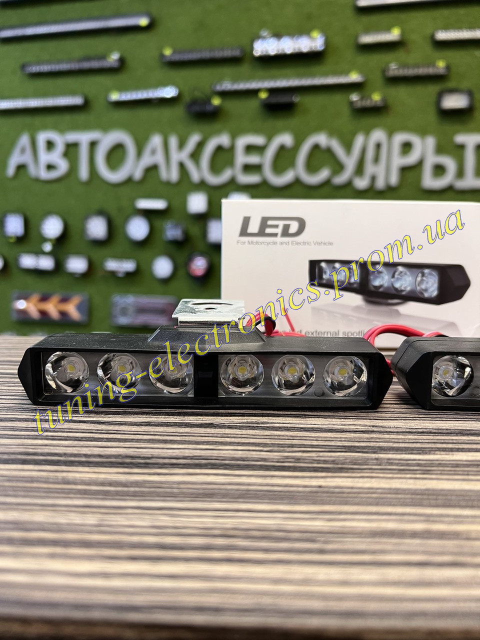Купить Стробоскопы Светодиодные Узкие очень яркие Белые 6 Led 2х ...