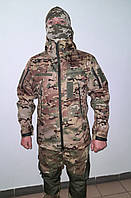 Непромокаемая куртка софтшелл мультикам на флисе 44,46,48,50,52,54,56 размеры