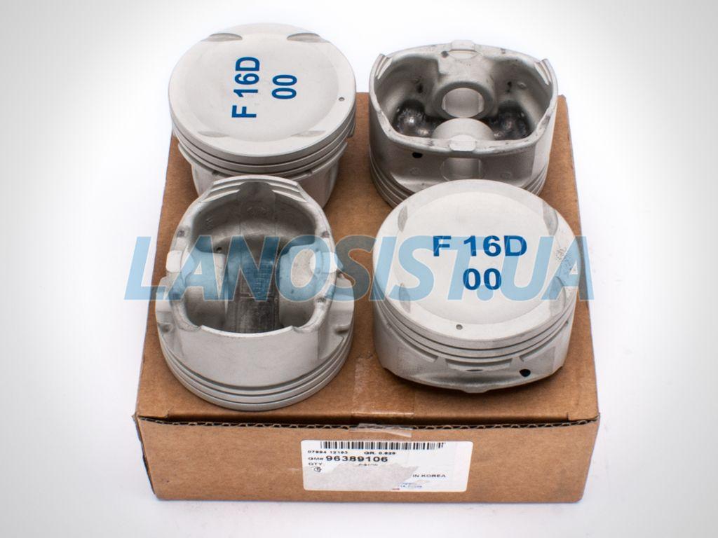 Поршні Авео 1.6 Лачетті 1.6 STD GM 96389106