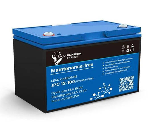 Ultimatron Ultimatron JPC12-100 Lead Carbon Battery 12V 100Ah Франція, фото 2