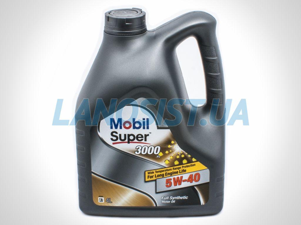 Олива моторна Mobil Super 3000 X1 5W-40 4L M066004P