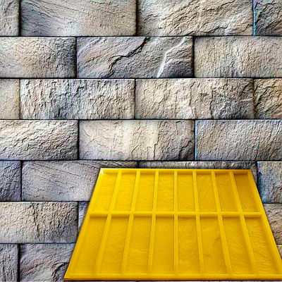 Форма для декоративної плитки «Міні Цегла» на 16 плиток 150х50 мм; поліуретанова форма; поліуретанова форма