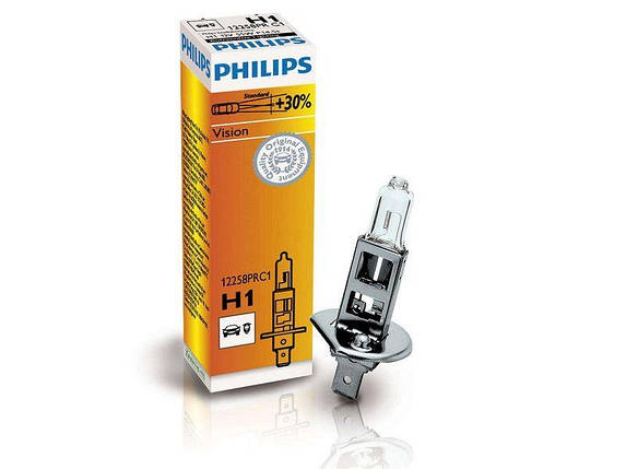 Автолампа H1 +30% Philips 12258PRC1, фото 1