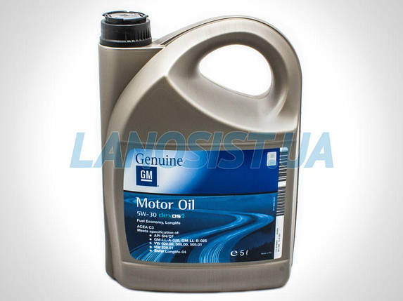 Олива моторна GM 5W-30 dexos2 5L 1942003, фото 1