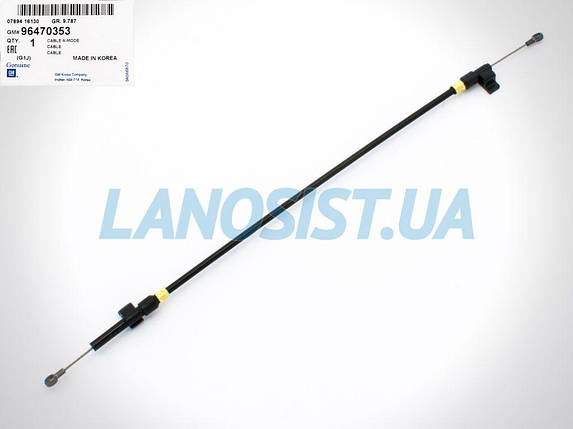 Трос пічки Лачетті (регулювання потоку повітря) GM 96470353, фото 1