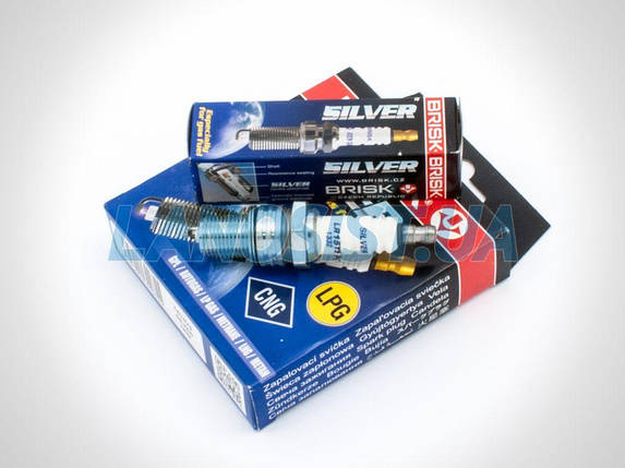 Свічки запалювання Ланос Сенс Нексія Авео 1.5 Brisk Silver LR15YS, фото 1
