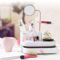 Настільний органайзер для косметики із дзеркалом EL-2132