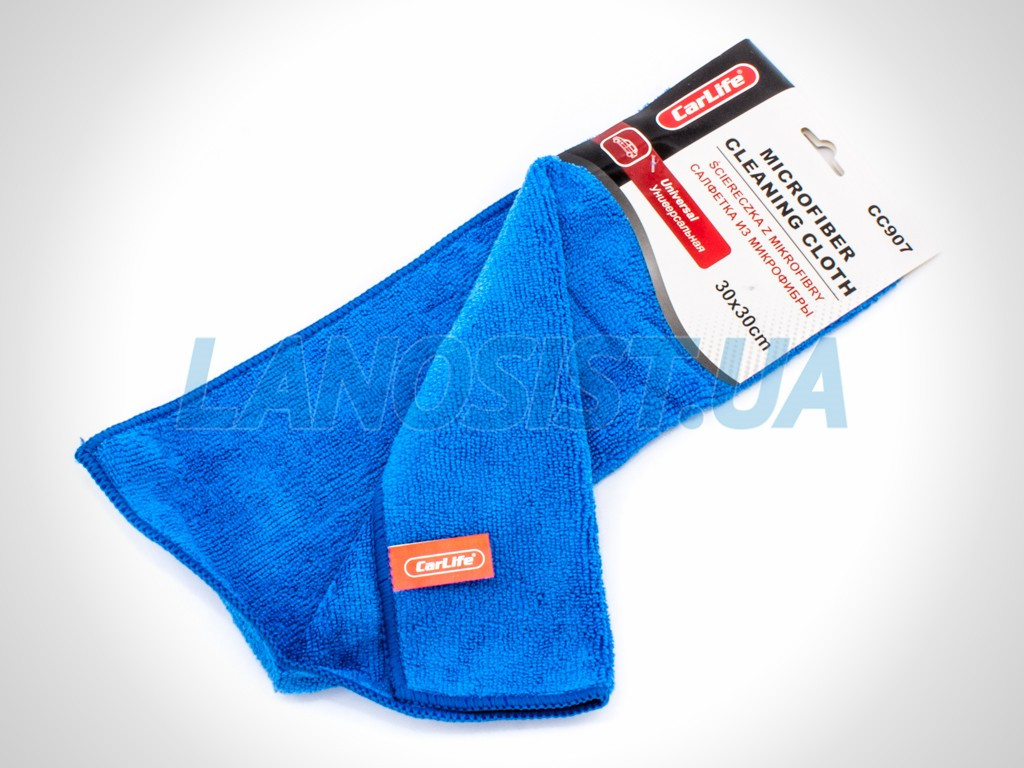 Серветка з мікрофібри CarLife (30x30см) CC907