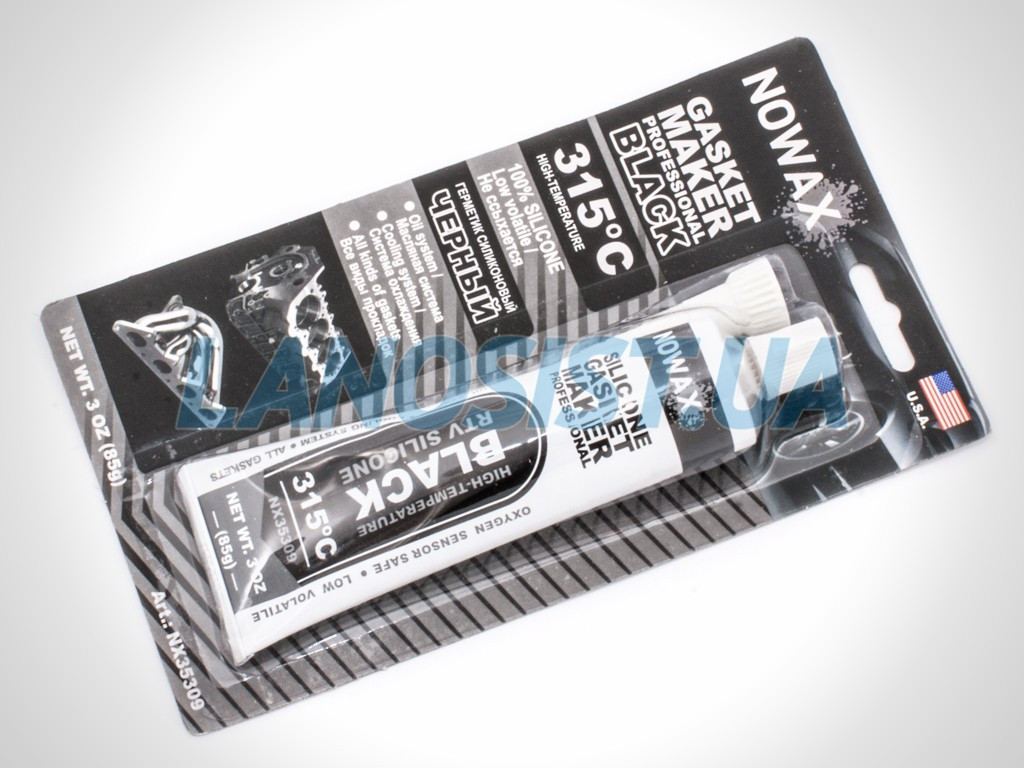 Герметик прокладочний NOWAX 85г (чорний) NX35309