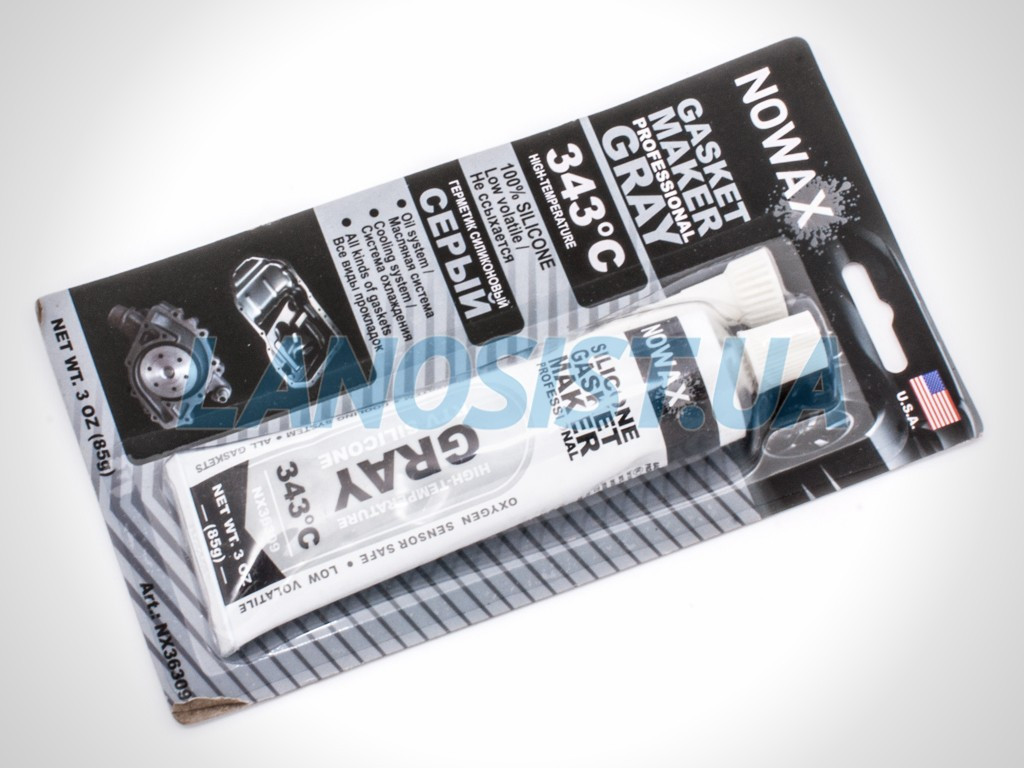Герметик NOWAX 85г (сірий) NX36309