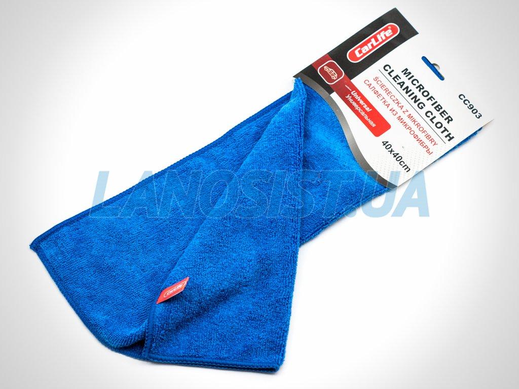 Серветка з мікрофібри CarLife (40x40см) CC903