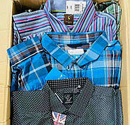 Чоловічі сорочки секонд хенд оптом - Сорт Екстра (У вайбер групі дешевше), фото 2