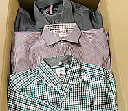 Чоловічі сорочки секонд хенд оптом - Сорт Екстра (У вайбер групі дешевше), фото 4