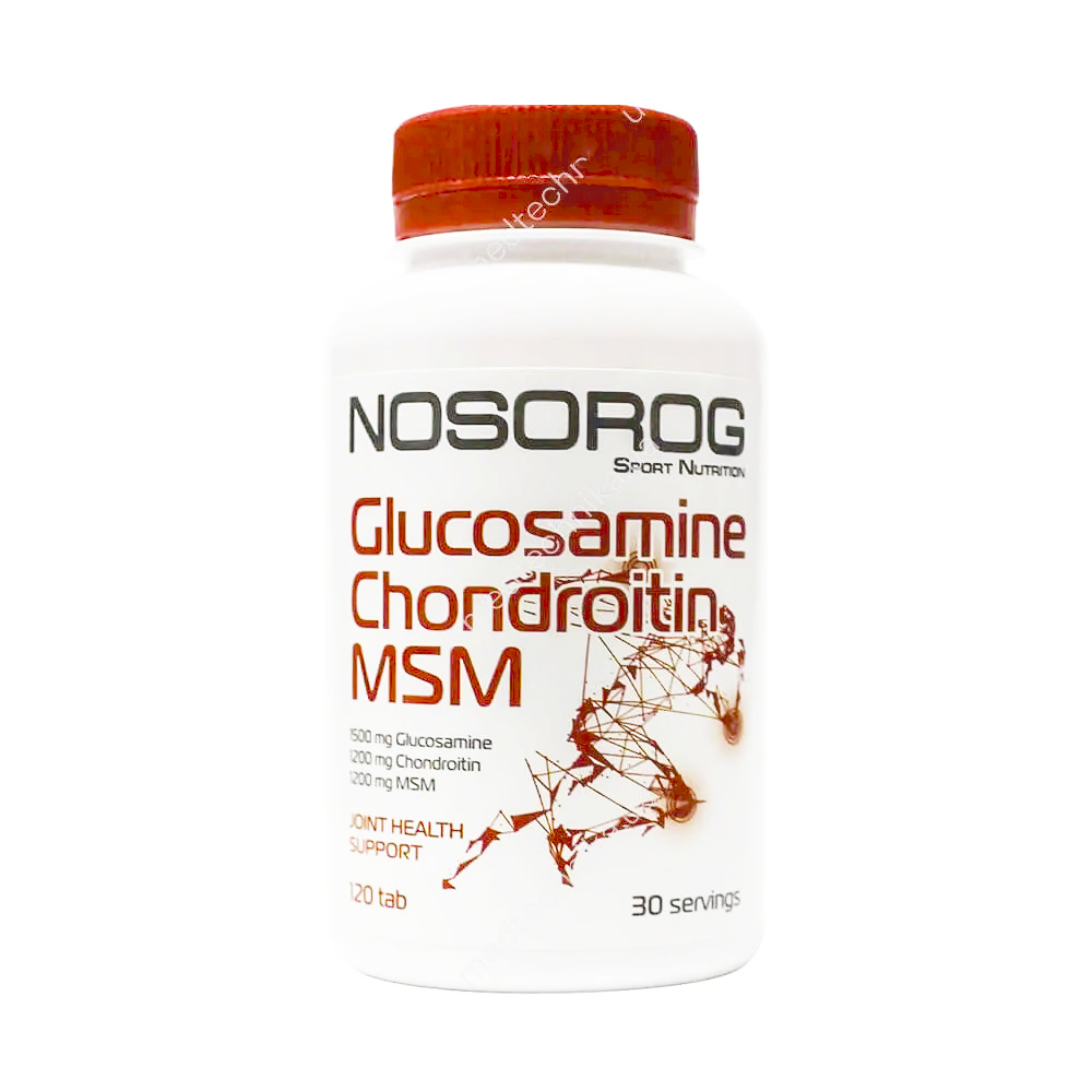 Хондропротектор Nosorog Glucosamine Chondroitin MSM 120 tab