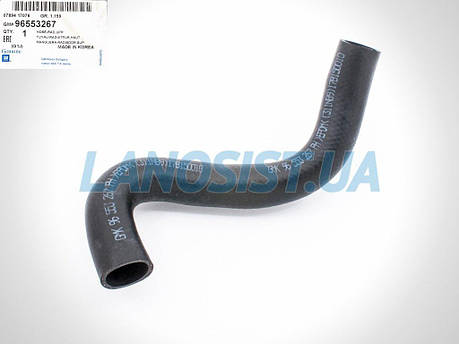 Патрубок радіатора Лачетті 1.6 GM (верхній) 96553267, фото 1