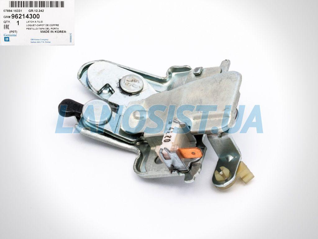 Замок кришки багажника Ланос Сенс GM (верхній) 96214300
