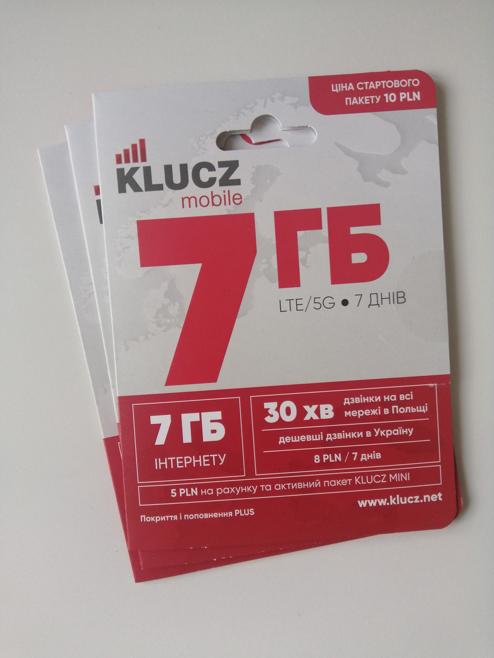 Стартовые пакеты Klucz Plus. Польские симкарты. Пакет Mini - фото 3 - id-p1752864206