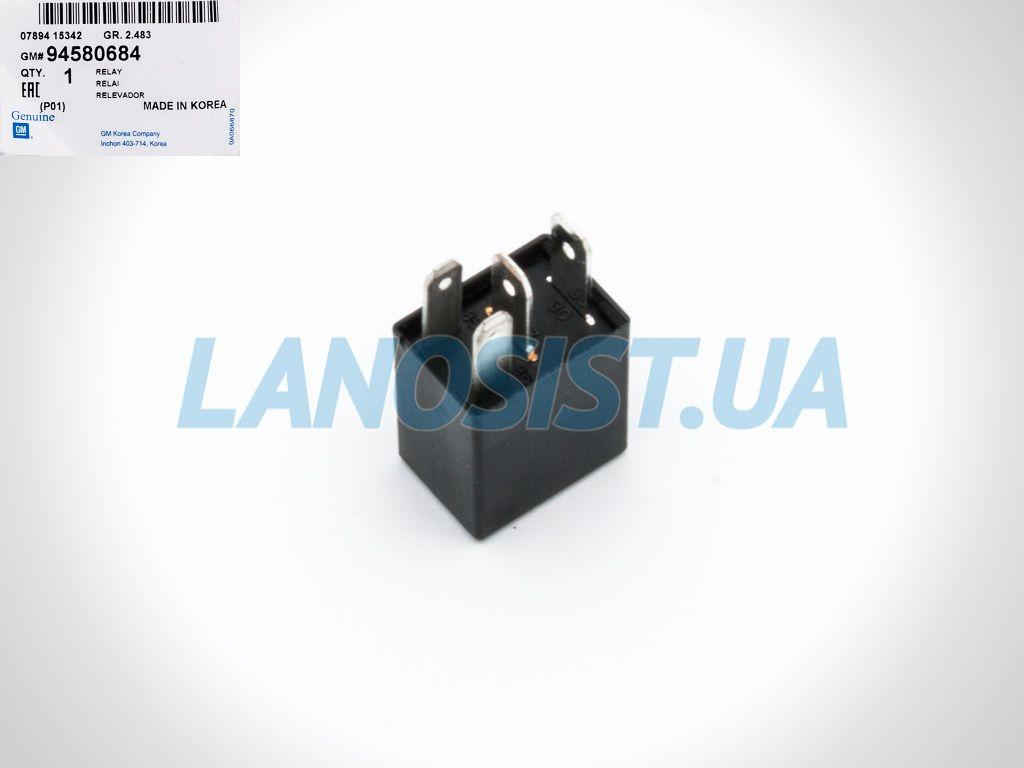Реле сигналу/вентилятора/фар Ланос Сенс Нексія GM 94580684