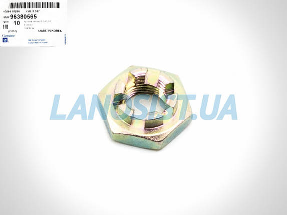 Гайка маточини задньої Матіз GM 96380565, фото 1