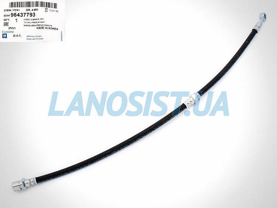 Шланг гальмівний Епіка Еванда GM (передній) 96437793, фото 1