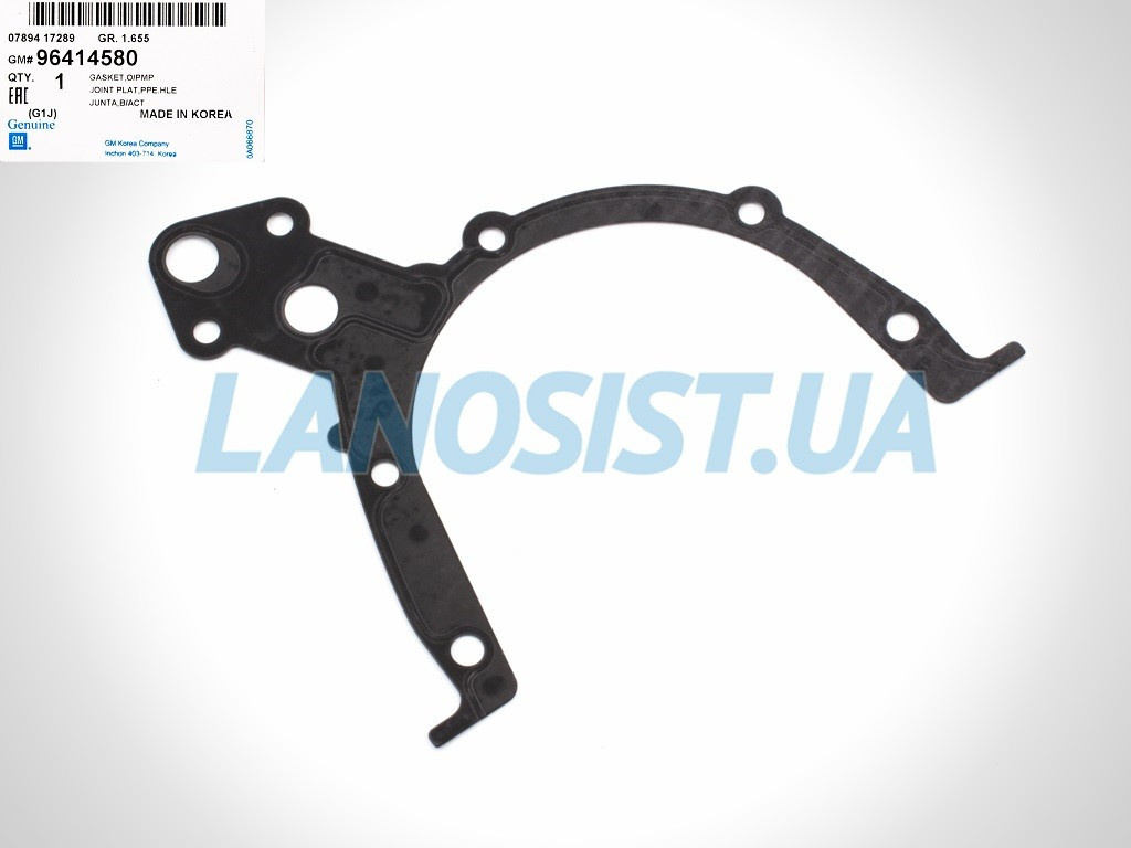 Прокладка масляного насосу Ланос Авео GM 96414580