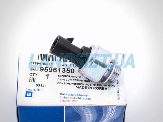 Датчик тиску оливи Ланос Авео Лачетті GM 95961350, фото 1