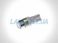 Лампа LED W5W 270Lm лінза + 4xSMD (5630) 10761