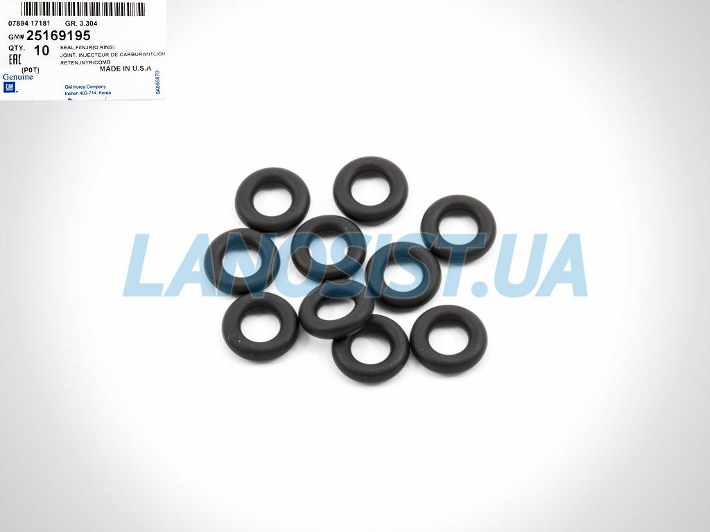 Кільце форсунки Ланос Авео GM (верхнє) 25169195
