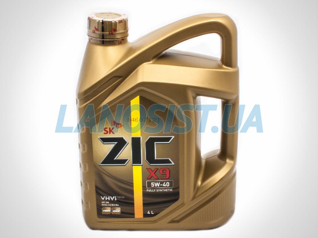 Олива моторна ZIC X9 5W-40 4L 4107879232