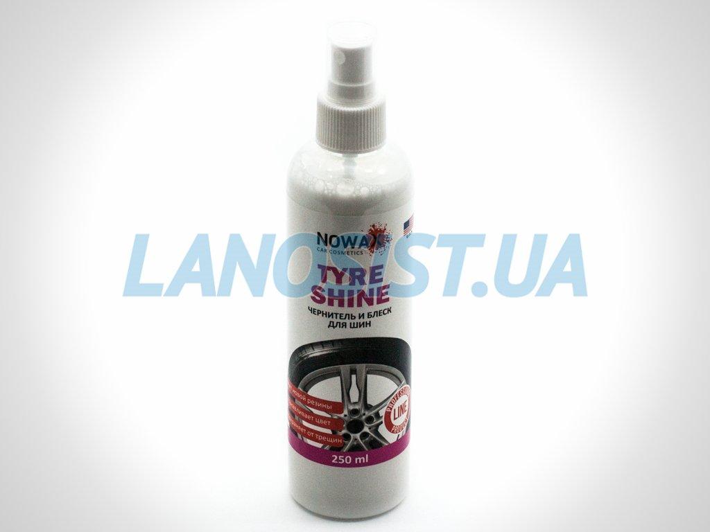 Чорніння та блиск для шин NOWAX 250мл NX25230