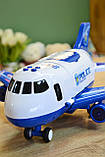 Літак з машинками Поліція 660 А-312 з парогенератором, фото 4