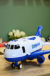 Літак з машинками Поліція 660 А-312 з парогенератором, фото 5