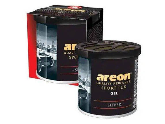 Ароматизатор повітря Areon Gel Can Silver GSL02, фото 1