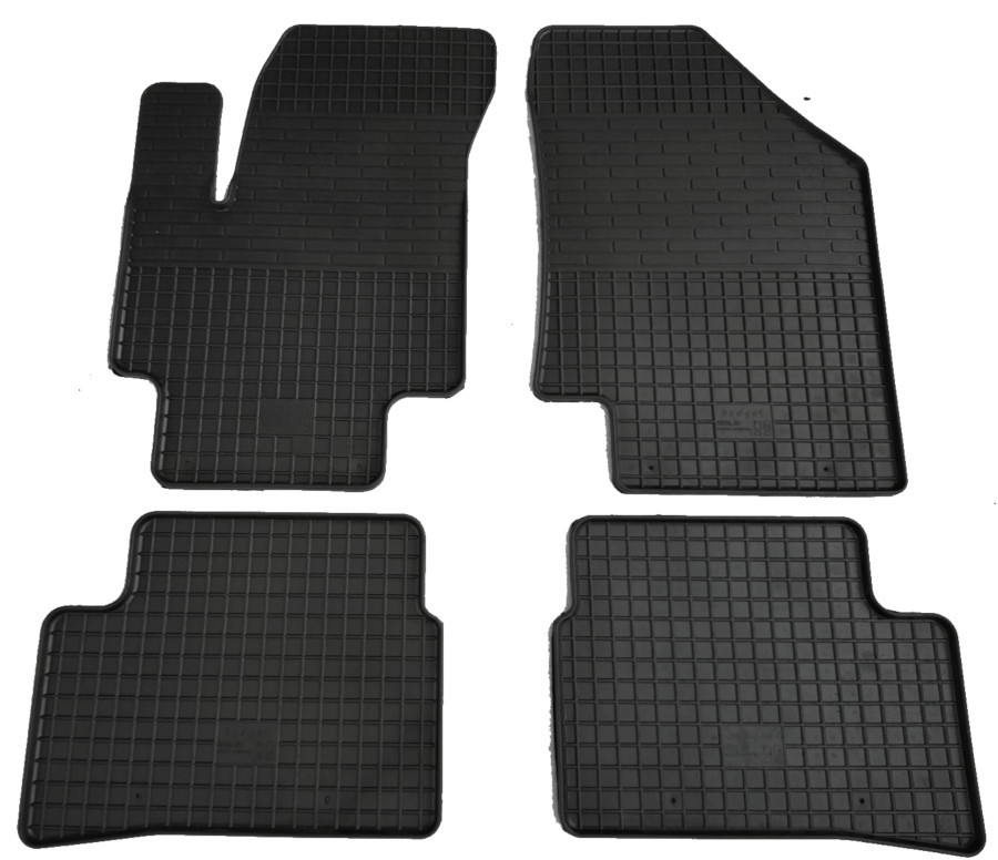 Коврики салона Гумові (СarGumm) Hyundai Accent IV / Kia Rio III 2010-2017 (кт.4шт.), фото 1