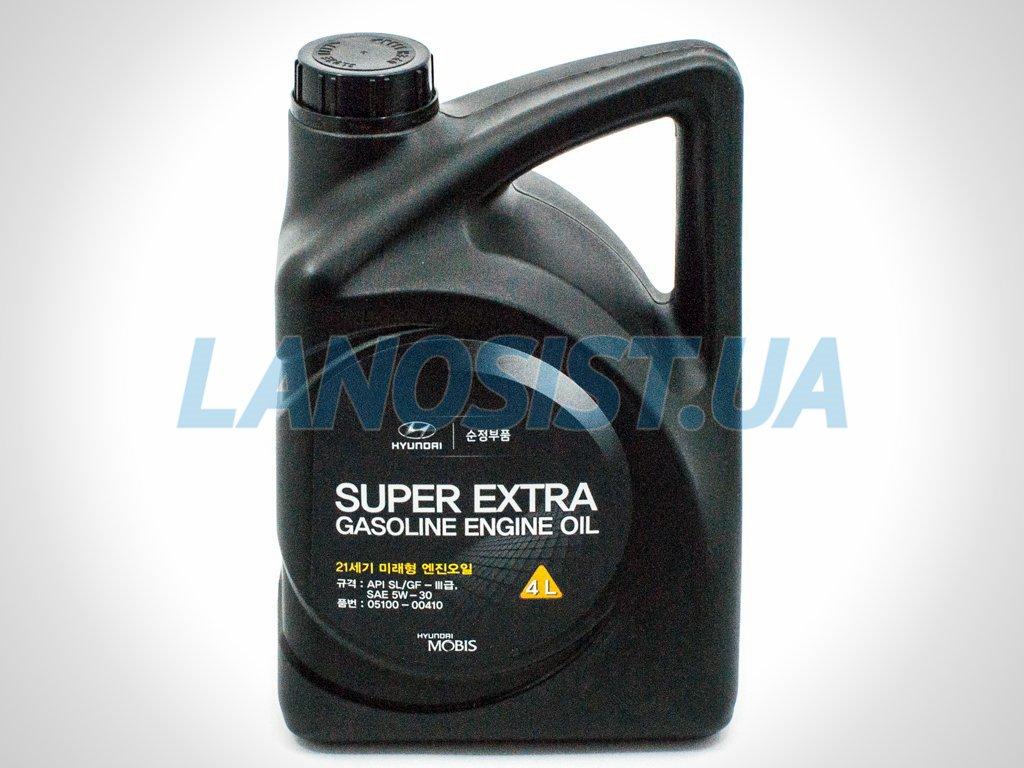 Олива моторна MOBIS 5W-30 4L 0510000410