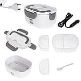 Ланч бокс з підігрівом Camry CR 4483 1.1л, 50вт. 12 і 220 вольт, фото 2